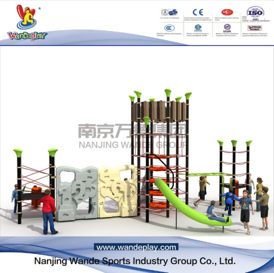 Wandeplay 2019 Climbing Series Outdoor Playground Equipment con Wd-Cl104