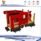 Juego de juegos de tren de madera para niños al aire libre