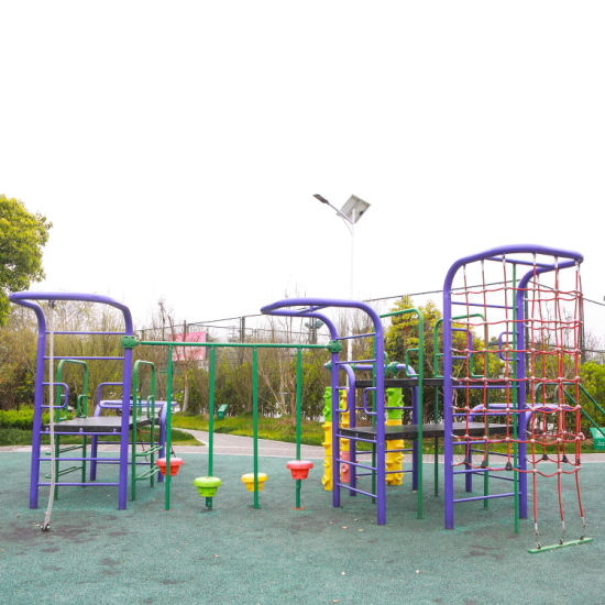 Rejilla residencial de escalada en exterior para niños