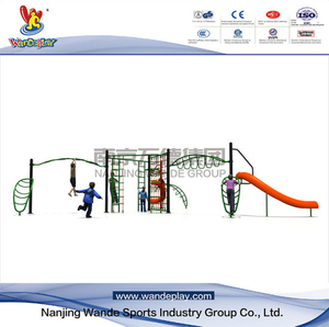 Equipo para parques infantiles al aire libre de la red del parque de atracciones Wandeplay con Wd-Sw0121
