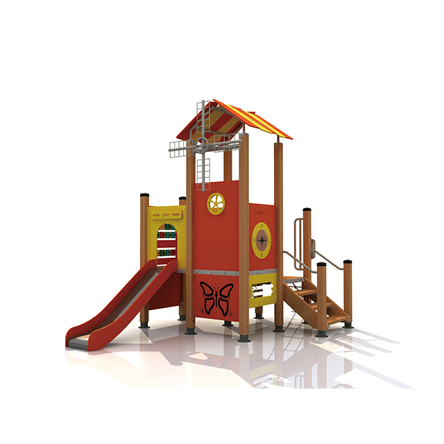 Diapositiva al aire libre colorida del patio del juego del juego del HDPE del nuevo diseño para el parque